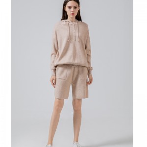 ファッショントレンドカジュアル、汎用ニットツーピーススポーツスーツ68062#